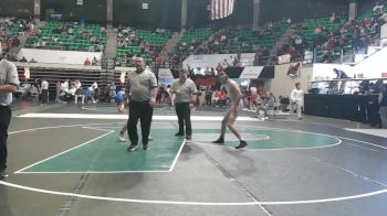 7A 132 lbs Cons. Round 3 - Asher Schwabacher, Hoover vs Rivers Harbison, Hewitt-Trussville