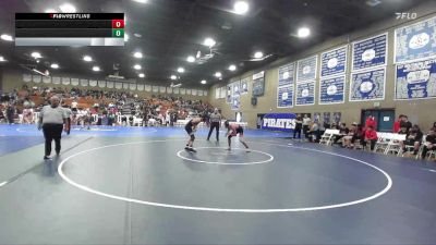 138 lbs Semifinals (4 Team) - Jose Gutierrez, Pioneer Valley vs Paul Criado, McLane