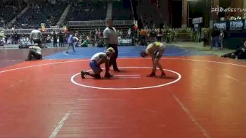 106 lbs 7th Place - Peyton Alexander, Camel Kids Wrestling vs Keyshawn Brown, Top Of The Rock