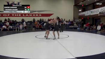 197 lbs Cons. Semi - Jackson Lougen, North Idaho College vs Hunter Langham, Umpqua Community College