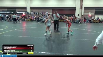 60/68 Round 3 - Aria Bushaw, Carolina Reapers Wrestling Club vs Alaina Gilbert, Unattached