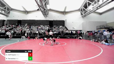 67-J lbs Final - Dominick DeFilippis, Yale Street vs Nikos Sevastos, New England Gold