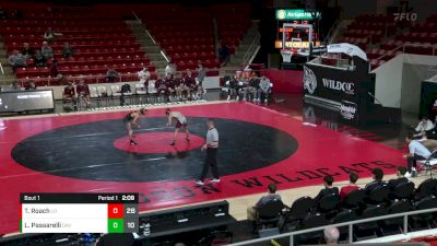 125 lbs Finals (2 Team) - Luke Passarelli, Davidson vs Tyson Roach, Little Rock