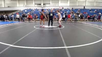 123 lbs Champ. Round 1 - Zavian LaFountain, Wauseon vs Noah Sinnott, Hanover Central