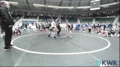 85 lbs Quarterfinal - Liam Garcia, Shelton Wrestling Academy vs Ames Dore, Standfast