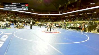 106 Class 3 lbs Cons. Semi - Cade Crawford, Platte County vs Daemen Duemmel, Helias Catholic