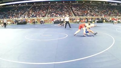 D2-157 lbs Cons. Semi - Rickey Lynch, Plainwell HS vs Tyler Parmeter, Cedar Springs HS