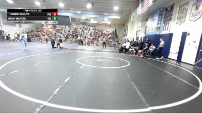 106 lbs Champ. Round 1 - Isaih Garcia, Cerritos vs Jaden Yacuta, Porteville