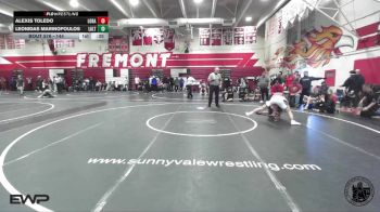 144 lbs Cons. Round 2 - Leonidas Marinopoulos, Los Altos vs Alexis Toledo, Los Banos