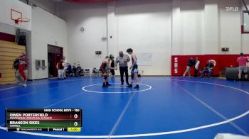 150 lbs 7th Place Match - Owen Porterfield, Contenders Wrestling Acadamy vs Branson Sikes, Carroll