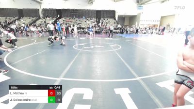 53 lbs Rr Rnd 6 - Levi Mathew, Fair Lawn vs Jace Dalessandro, Orchard South WC