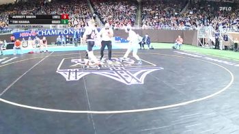 D2-120 lbs 1st Place Match - Jarrett Smith, Lowell vs Tim Hanna, North Branch