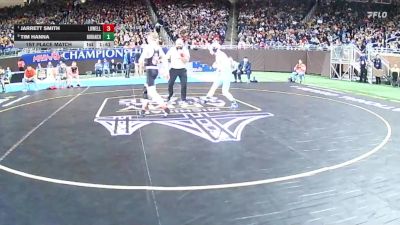 D2-120 lbs 1st Place Match - Jarrett Smith, Lowell vs Tim Hanna, North Branch