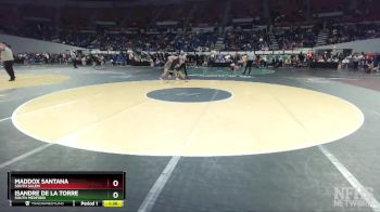 6A-215 lbs Champ. Round 1 - Isandre De La Torre, South Medford vs Maddox Santana, South Salem