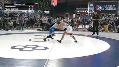 113 lbs Cons. Rd Of 32 - Erik Prado, Nebraska vs Evan Centeno, Utah