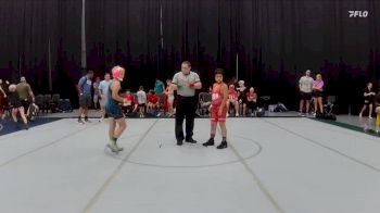 105 lbs Round 3 (6 Team) - Everett Murtha, Potentially Dangerous vs Josiah Gonzalez, Revival Aces