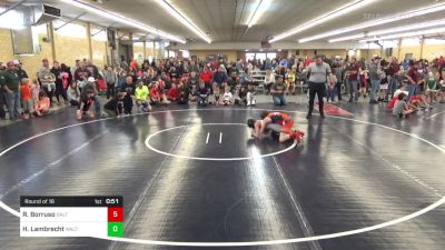 I 105 lbs Round Of 16 - Riley Borruso, Dalton vs Hunter Lambrecht, Walton