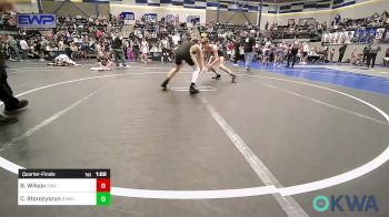 119 lbs Quarterfinal - Brenden (Sj) Wilson, Shelton Wrestling Academy vs Cole Storozyszyn, D3 Wrestling Cluib