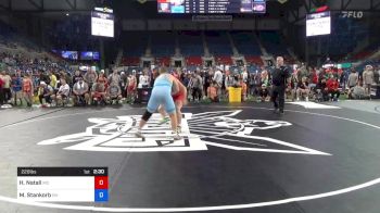 220 lbs Cons 32 #2 - Hank Natali, Missouri vs Mark Stankorb, Ohio