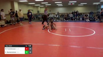 98 lbs Rr Rnd 4 - Marco Hutcherson, Kiski Pride HS vs Colt Backenstoss, Steller Trained Hutt Clan HS