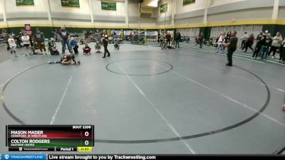 75 lbs Cons. Round 2 - Colton Rodgers, Eastside United vs Mason Mader, Crawford Jr Wrestling