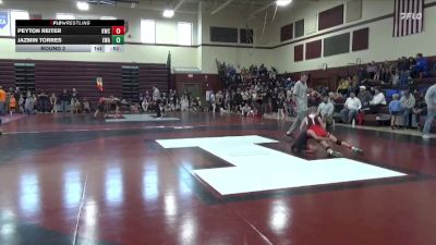 J-4 lbs Round 2 - Peyton Reiter, Knights Wrestling Club vs Jazmin Torres, Empire Wrestling Academy