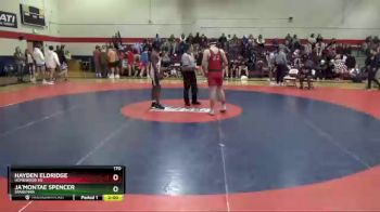 170 lbs Championship Bracket - Hayden Eldridge, Homewood HS vs Ja`montae Spencer, Sparkman