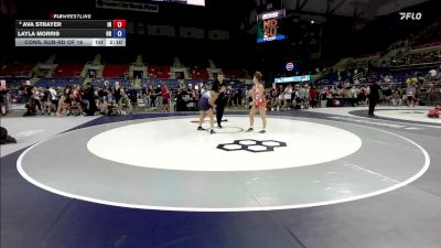 125 lbs Cons. Sub-rd Of 16 - Ava Strayer, IN vs Layla Morris, OR