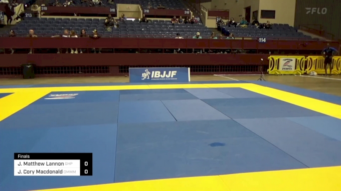 Josh Matthew Lannon vs J. Cory Macdonald 2024 Pan IBJJF Jiu-Jitsu No-Gi Championship