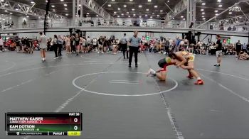 140 lbs Round 4 (8 Team) - Matthew Kaiser, Junior Terps Express vs Kam Dotson, Backyard Brawler