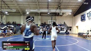 132 lbs Finals (2 Team) - King Council, Long County vs Dkaz Fox, Brunswick