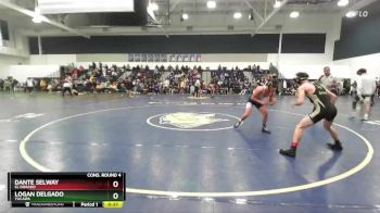 132 lbs Cons. Round 4 - Logan Delgado, Yucaipa vs Dante Selway, El Dorado