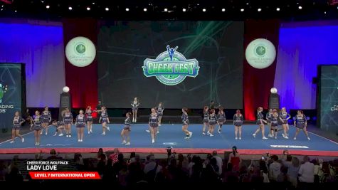 Cheer Force Wolfpack - Lady Love [2026 L7 International Open Semis] 2026 The Cheerleading Worlds