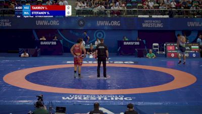 110 kg 1/8 Final - Ilias Takirov, Kyrgyzstan vs Stefan Rachev Stefanov, Bulgaria