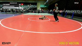 55 lbs Semifinal - Kai Parker, Alpha Elite vs Gannicus Hancock, Chickens Wrestling