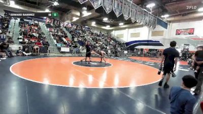 132 lbs Champ. Round 2 - Edward Ramirez, Rancho Mirage vs Aidan Aguilar, Ayala