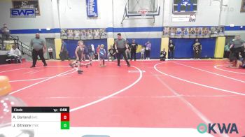 52 lbs Final - Aidan Garland, Berryhill Wrestling Club vs Jaxon Ditmore, Team Tulsa Wrestling Club