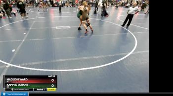 152 lbs Cons. Round 2 - Kammie Schanz, KS vs Madison Ward, MI