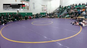 157 lbs Round 4 (6 Team) - Wyatt Dickau, DouglasWY vs Jace Stott, Rock Springs