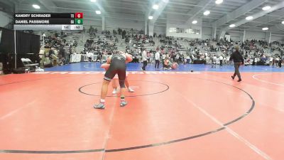 182 lbs Consi Of 32 #2 - Kandry Schrader, TX vs Daniel Passmore, GA