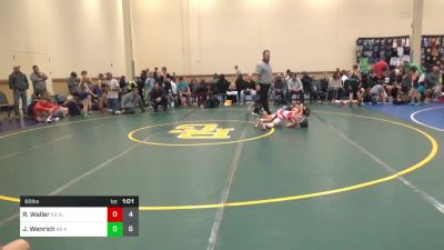 60 lbs Rr Rnd 6 - Ryder Waller, Gladiators K-8 vs Jacob Wenrich, 4M K-8