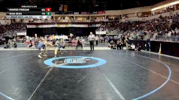 5A 121 lbs Cons. Semi - Hunter Finegan, Volcano Vista vs Isaia Blea, Piedra Vista