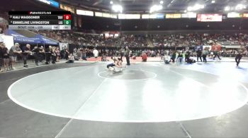 130 lbs Cons. Round 7 - Emmeline Livingston, LaGrande vs Kali Waggoner, Tri-Valley