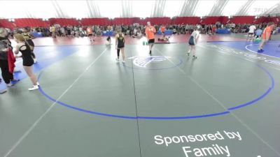 107 lbs Round 4 (10 Team) - Joey Hines, Cedar Rapids Xavier vs Sophie Grider, Cameron