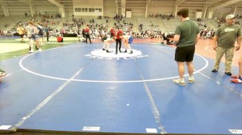 138 lbs Rr Rnd 3 - Griffin Nugent, OBWC Bazooka Red vs Brad Hughes, Grapplers Garage