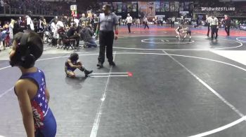 49 lbs Round Of 16 - Raecho Venego, RUIDOSO BRAVES YOUTH WRESTLING vs Akeeah Mitchell, Cuba Wrestling