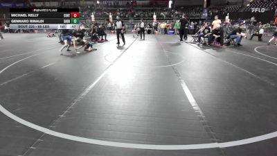 65 lbs Consi Of 8 #2 - Michael Kelly, Central Youth Wrestling vs Gennaro Rinaldi, Saddle Brook