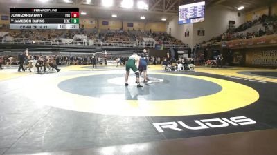 165 lbs Consi Of 16 #2 - John Zarbatany, Providence Day School vs Jameson Burns, Benedictine College Prep