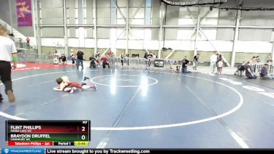 49-49 lbs Round 1 - Braydon Druffel, Lionheart WC vs Flint Phillips, Moses Lake WC