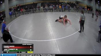 165 lbs Champ. Round 3 - Jory Garrett Jr., Oklahoma vs Chase Mayes, Tennessee